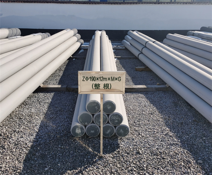 涉县190×12米钢筋混凝土水泥电线杆